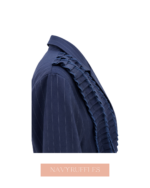 ⁦Navy Ruffles | 🧵⁩ - الصورة ⁦2⁩